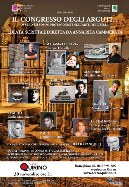 Il congresso degli arguti... ovvero sei sommi protagonisti nell'arte dei libelli!
